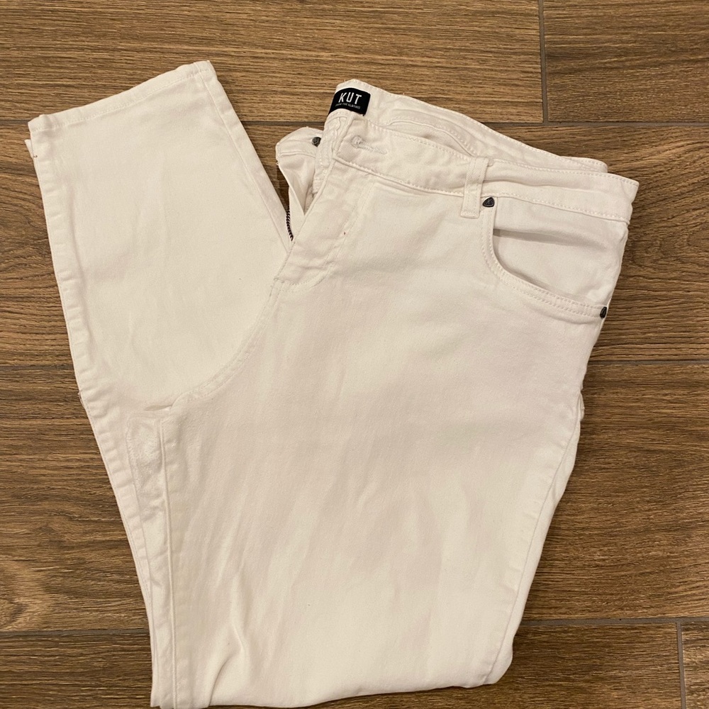 Kut from the Kloth skinny jeans in optic white 18